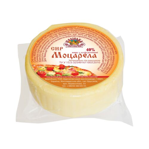 Продукт молокомісткий Моцарела